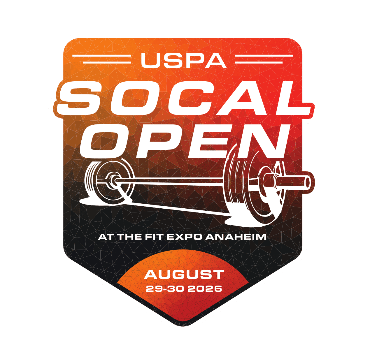 USPA SoCal Open at the Fit Expo Anaheim, August 29–30, 2026